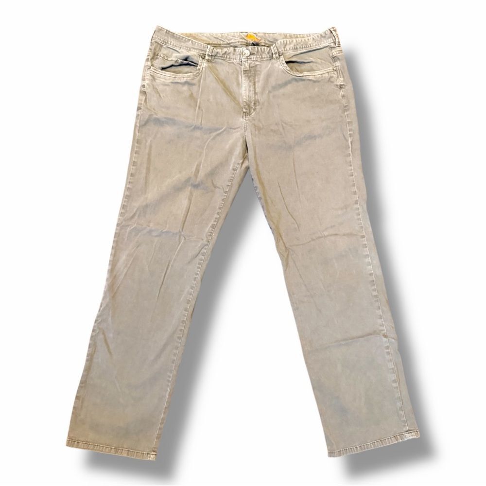 Tommy Bahama Khaki Jeans Slim Fit Straight Legs Casual Mens Size 42 x 34